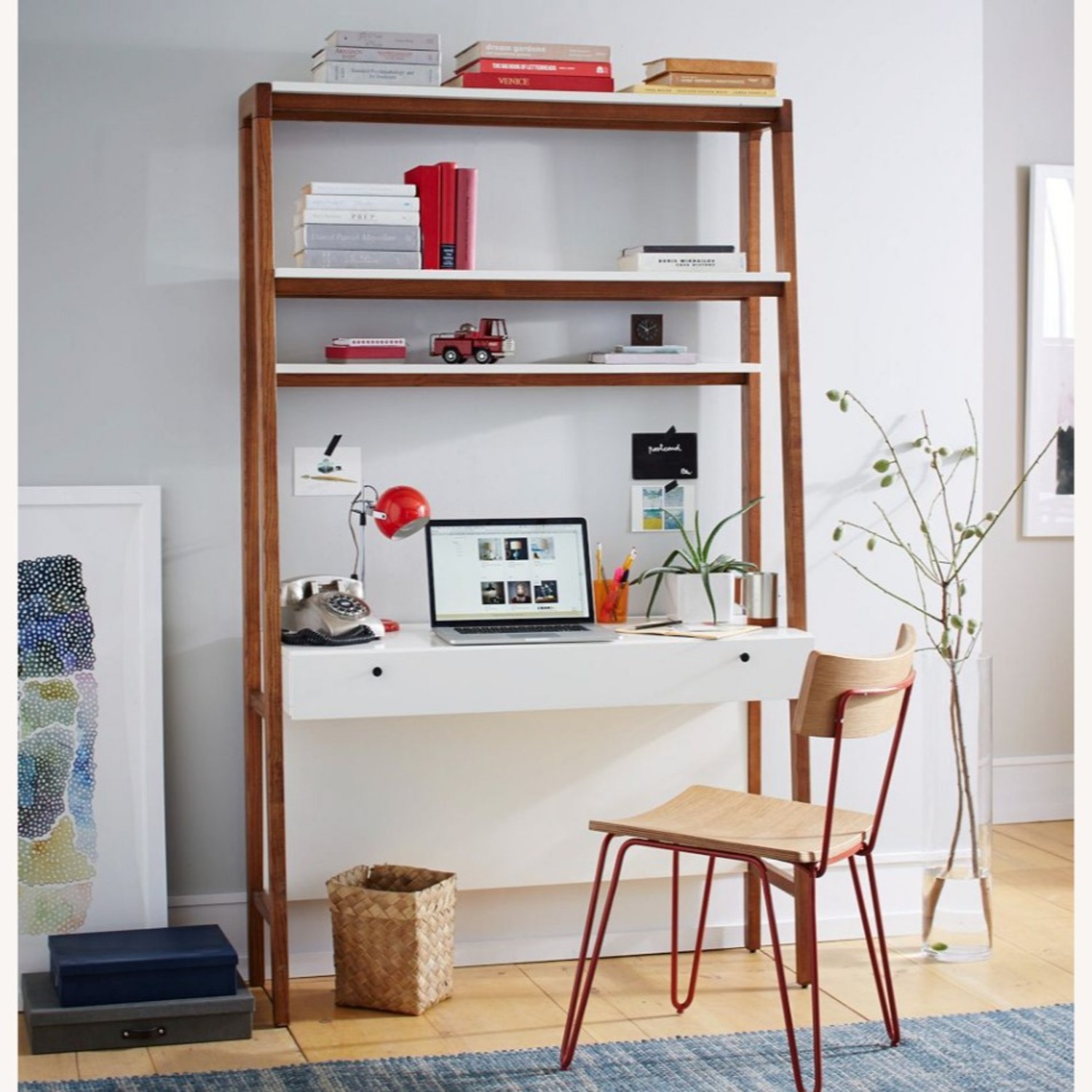 West Elm Modern Wall Desk (46") - image-3