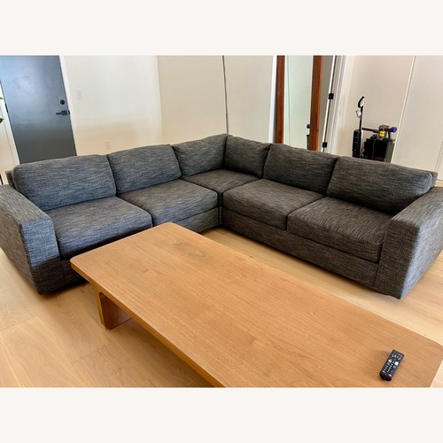 Used West Elm Urban 3-Piece L-Shaped Sectional Couch for sale on AptDeco