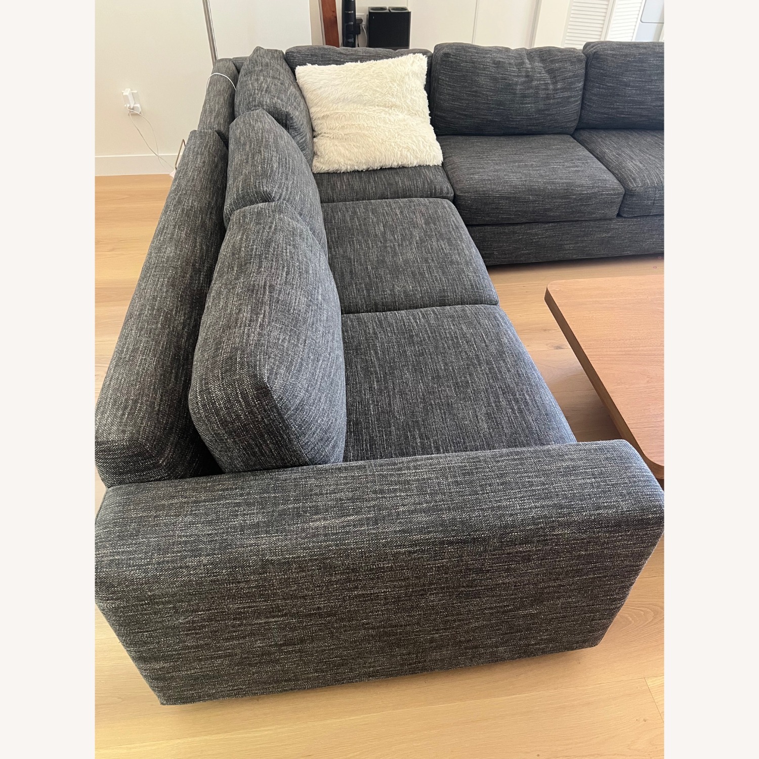 West Elm Urban 3-Piece L-Shaped Sectional Couch - image-3