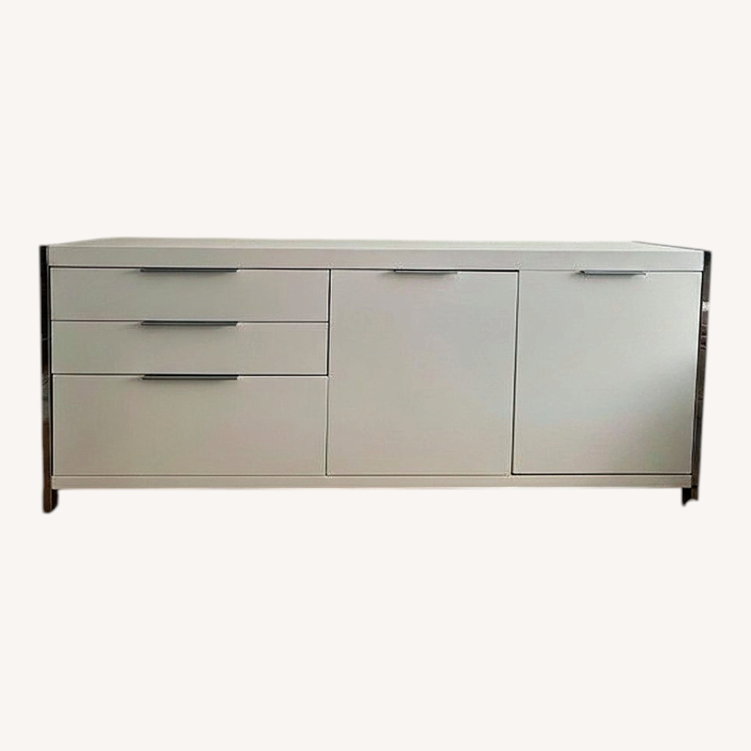 White Lacquer Sideboard - image-0