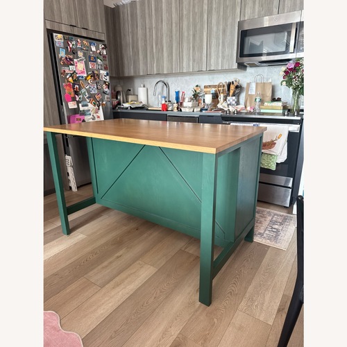 Used Urban Outfitters Grayson Kitchen Island  for sale on AptDeco