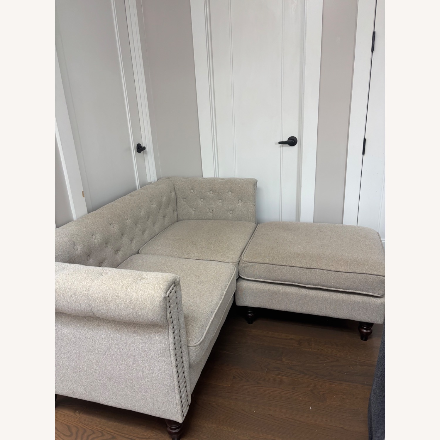 Wayfair L-Shaped Two Seat Sofa - image-2