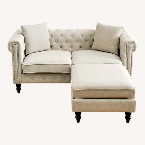 Used Wayfair L-Shaped Two Seat Sofa for sale on AptDeco