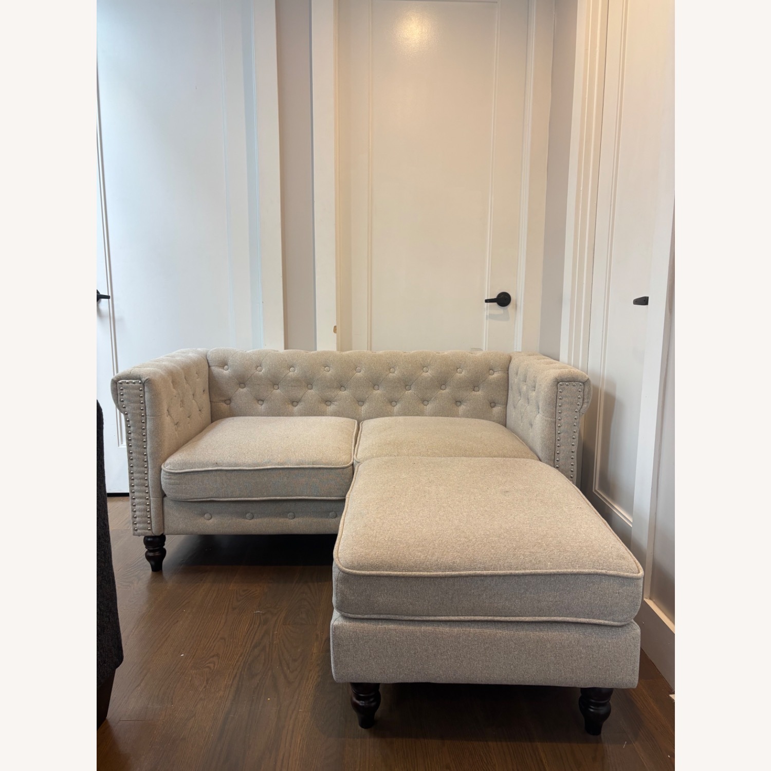 Wayfair L-Shaped Two Seat Sofa - image-1