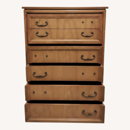 Used Dark Brown Wood Dresser for sale on AptDeco