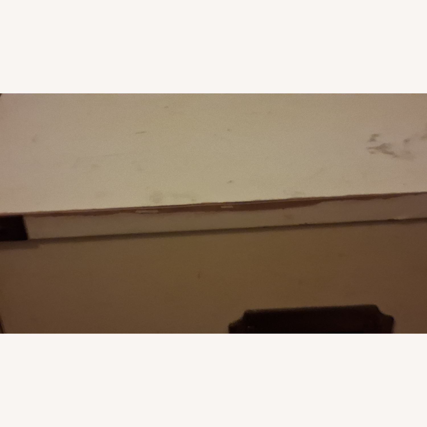 Vintage/Antique White Wood Dresser - image-5
