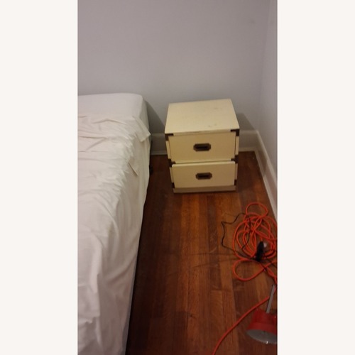 Used Vintage/Antique White Wood Dresser for sale on AptDeco