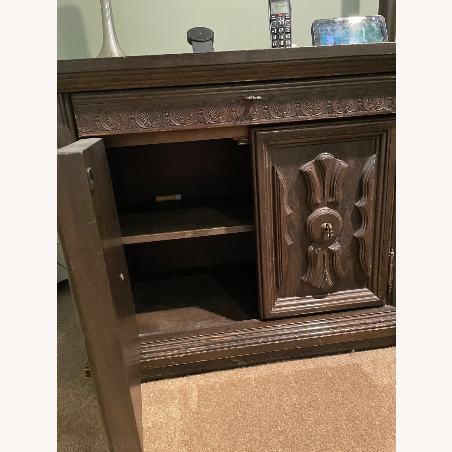 Vintage Wood Nightstands  - image-2