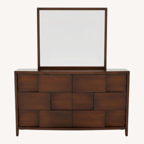 Used Raymour & Flanigan Saratoga Dresser With Mirror for sale on AptDeco