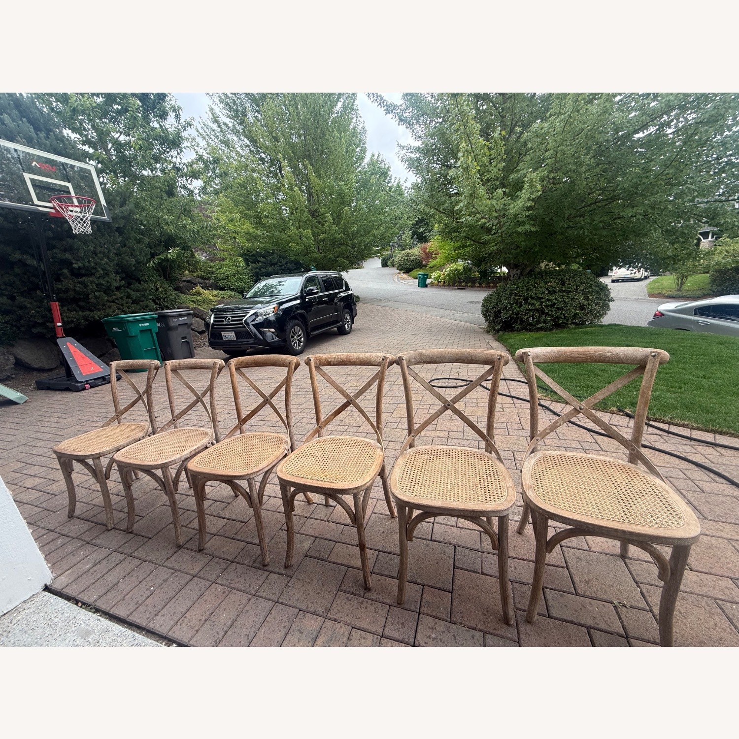 Restoration Hardware Madeleine Dining Chairs 6 - image-1