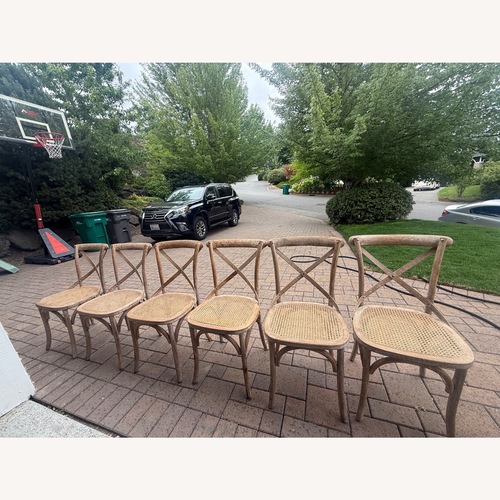 Used Restoration Hardware Madeleine Dining Chairs 6 for sale on AptDeco