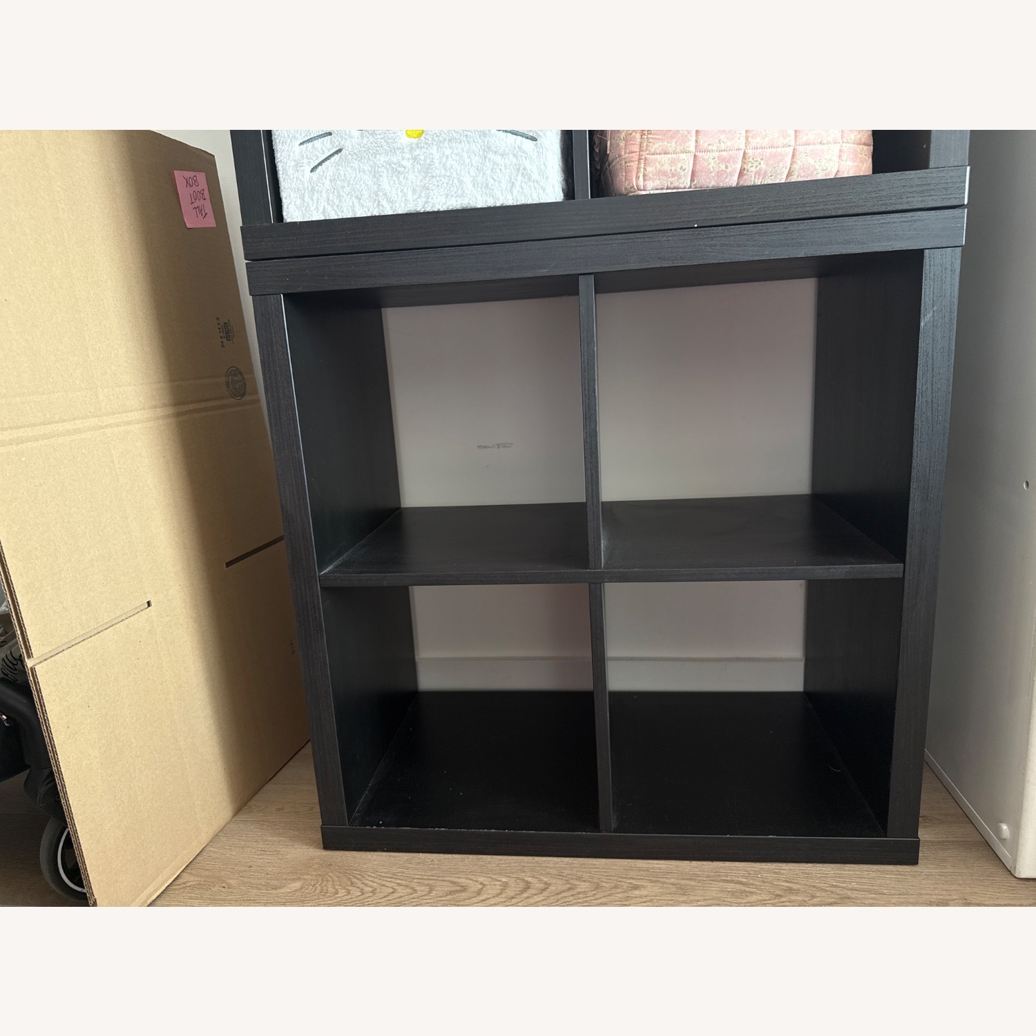 IKEA Kallax Shelf Set  Black Brown - Cube Units  - image-2