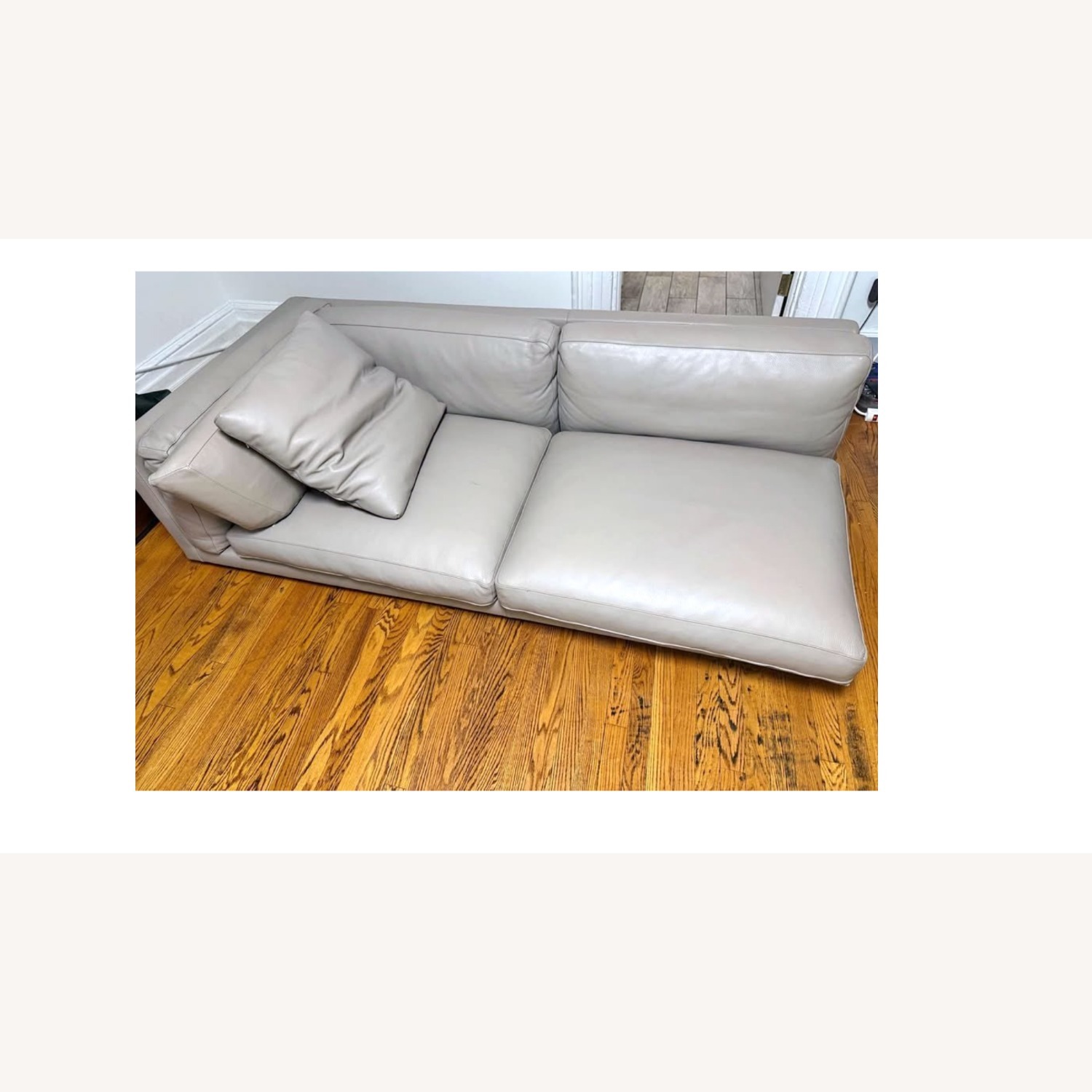 Design Within Reach Como Light Gray 3+ Seater Sofa - image-2