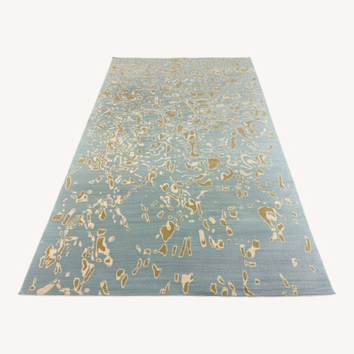 Used Light Gray Fabric Area Rug 12x17 for sale on AptDeco