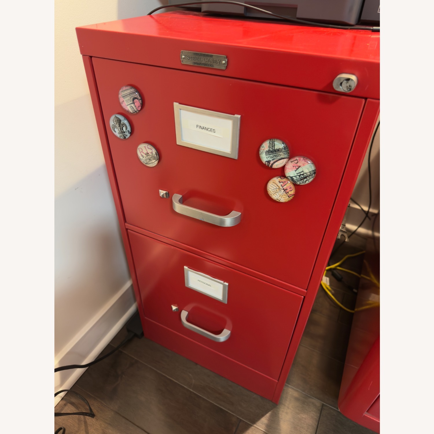 Steelcase Upright File 2 Drawer - image-2