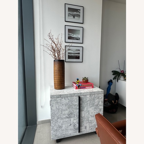 Used CB2 Tessa Marble Bar  for sale on AptDeco