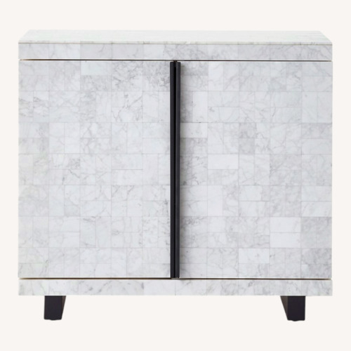 Used CB2 Tessa Marble Bar  for sale on AptDeco
