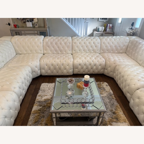 Used Value City Furniture Mitchell Collection 8 Piece Sectional for sale on AptDeco
