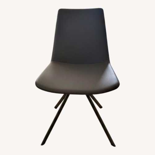 Used Natural Leather Dining Chair for sale on AptDeco