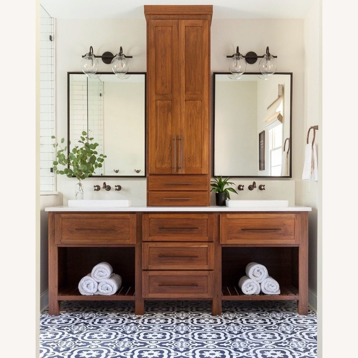 CB2 Infinity Black Medicine Cabinet 24"x36" - image-2