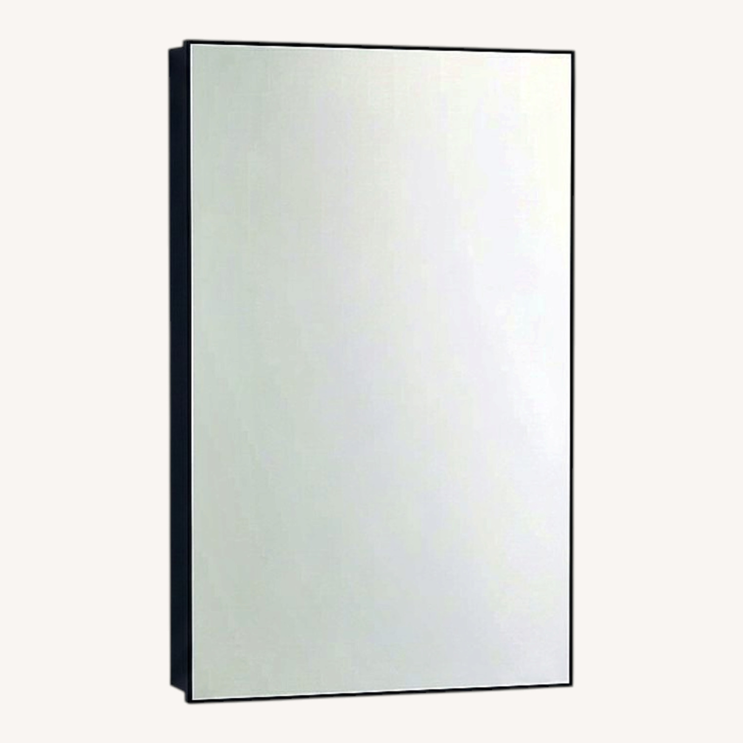 CB2 Infinity Black Medicine Cabinet 24"x36" - image-0
