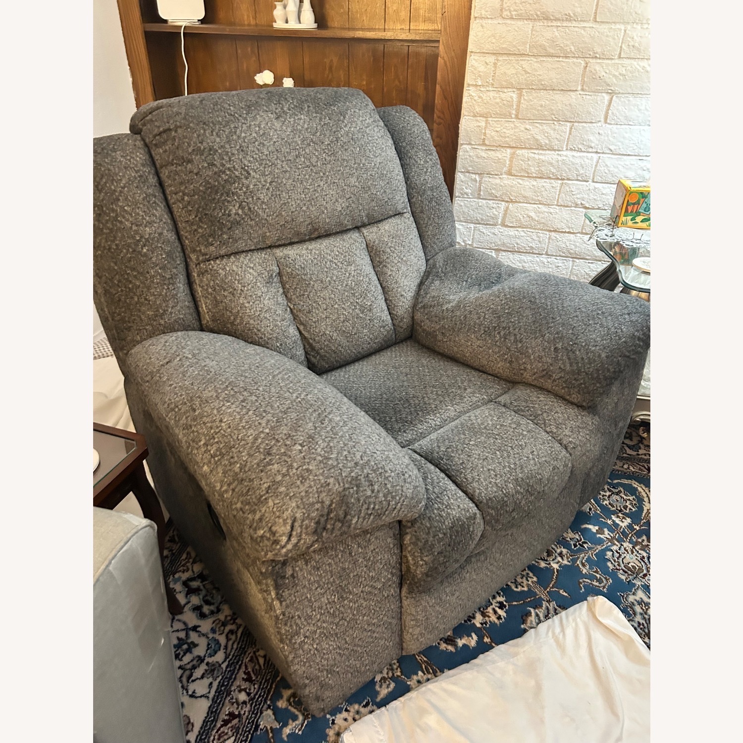 Cotton Tale Designs Blue Recliner - image-4