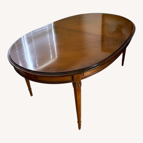 Used Drexel Esperanto Wood Dining Table for sale on AptDeco