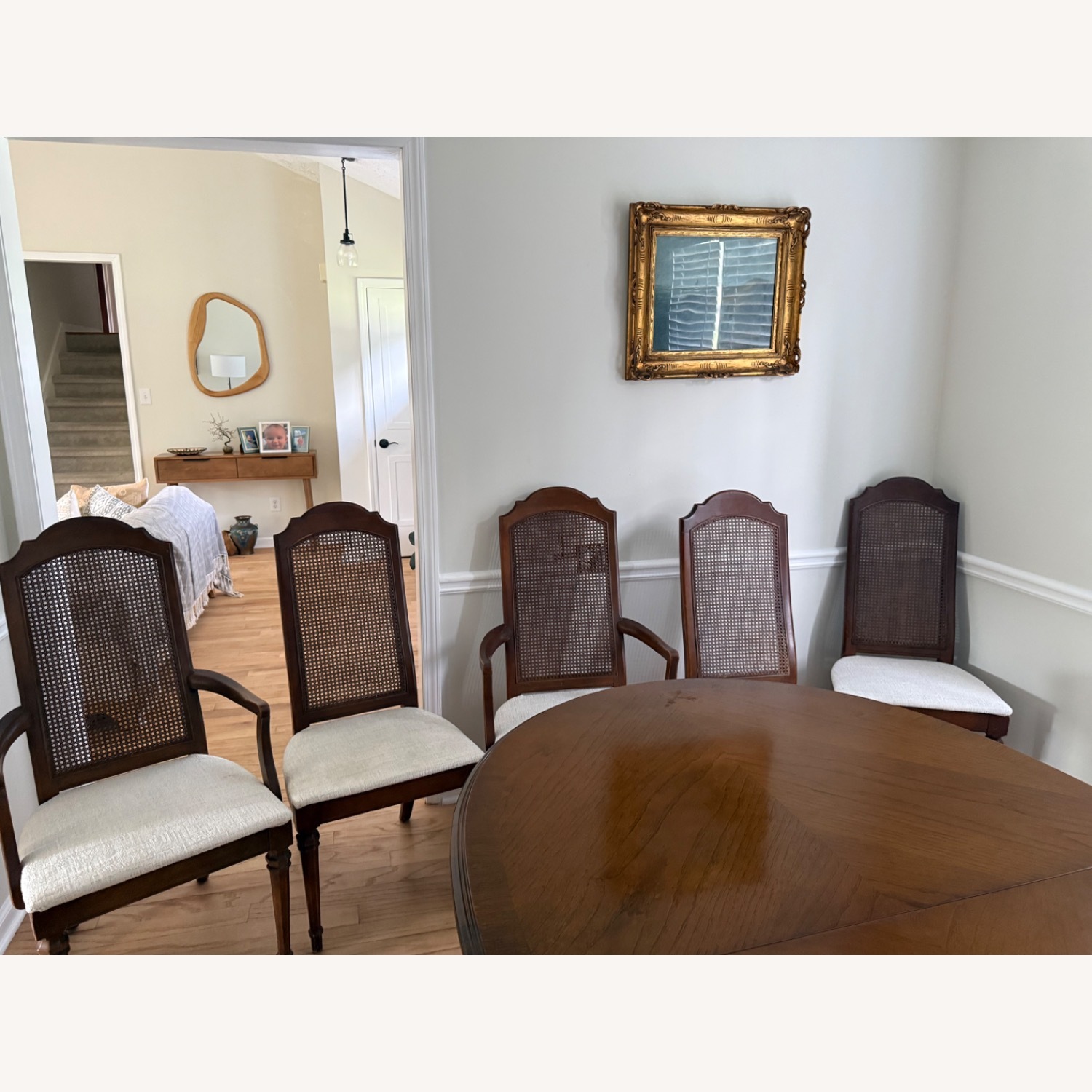 Drexel Esperanto Wood Dining Table - image-5