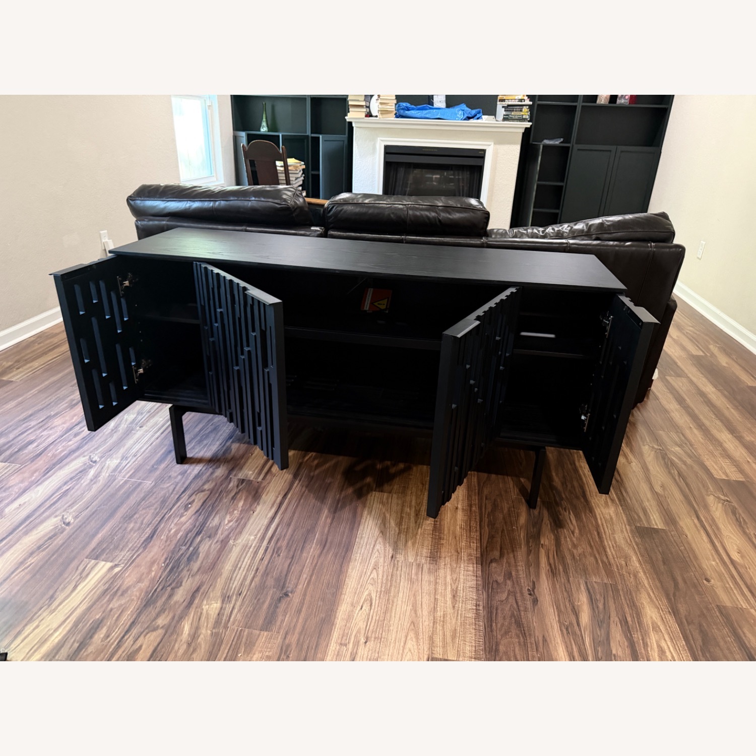 BDI Furniture Black Wood Media Storage - image-4