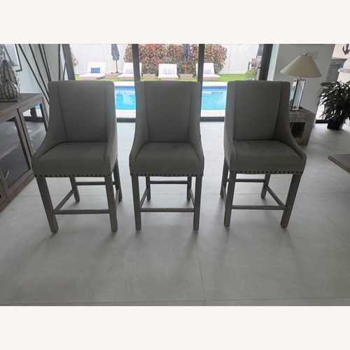 Used Restoration Hardware Counter Stools-Set of 3 for sale on AptDeco