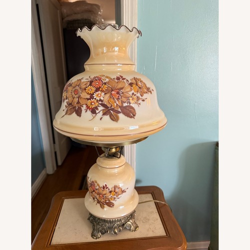 Used Vintage/Antique Finds Glass Table Lamps for sale on AptDeco