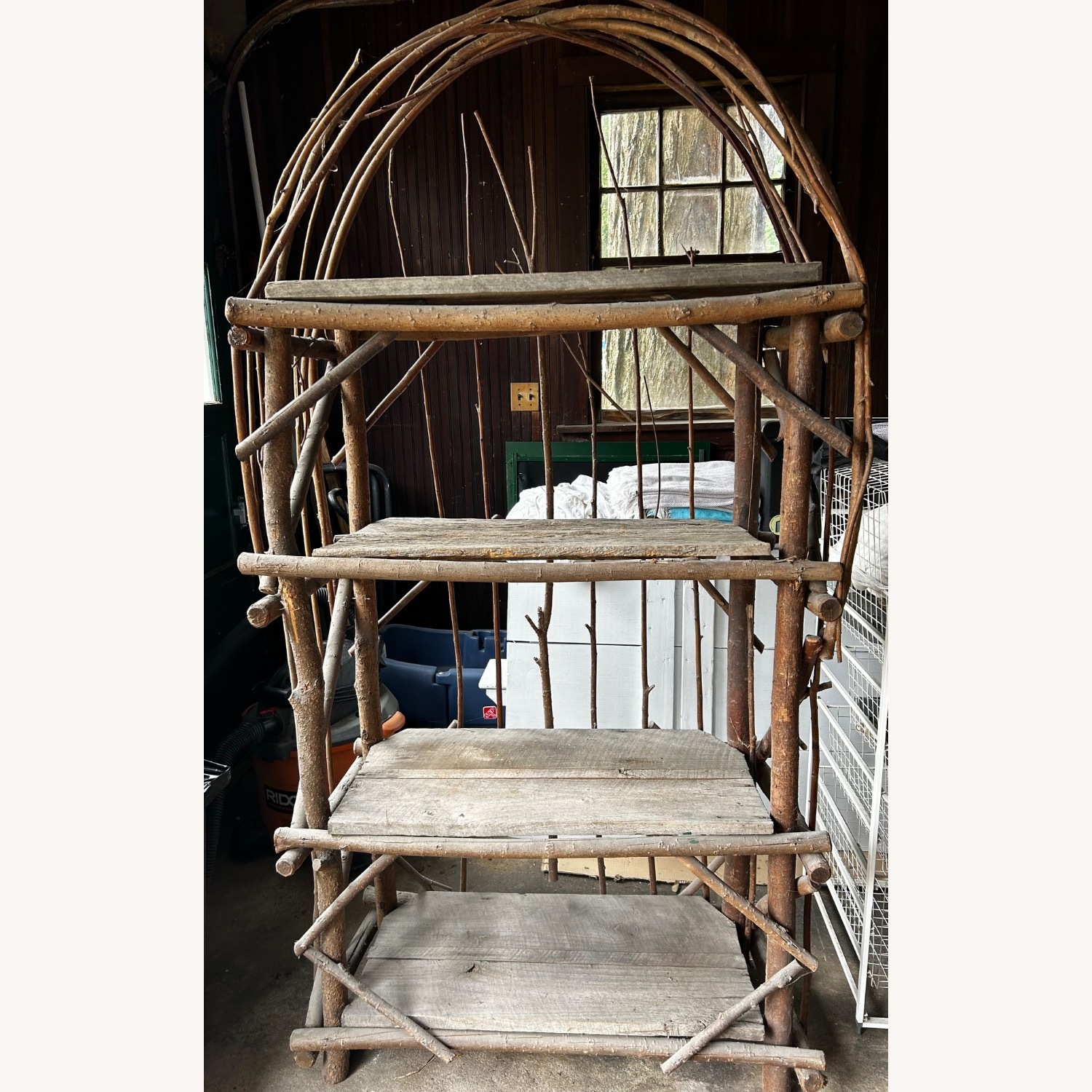 Adirondack Twig Bookcase - image-1