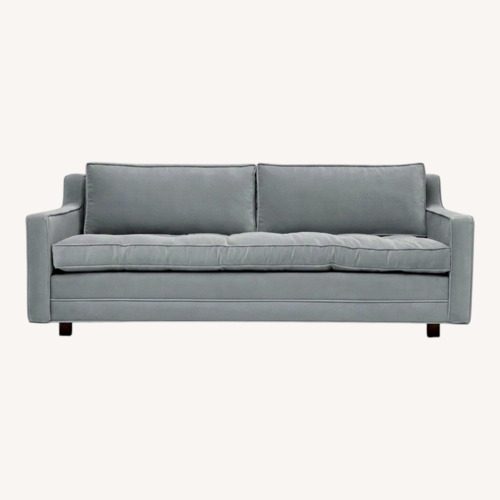 Used ARTLESS Up Two Seater Sofa in Mineral Velvet for sale on AptDeco