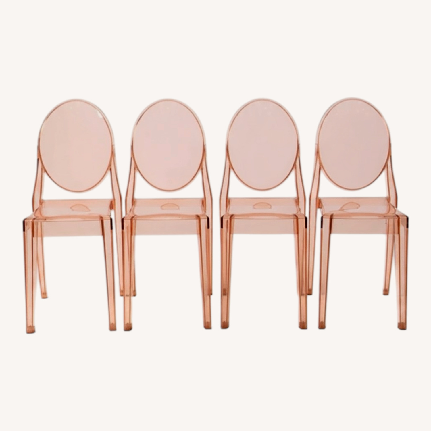 Kartell Victoria Ghost Chairs - image-0