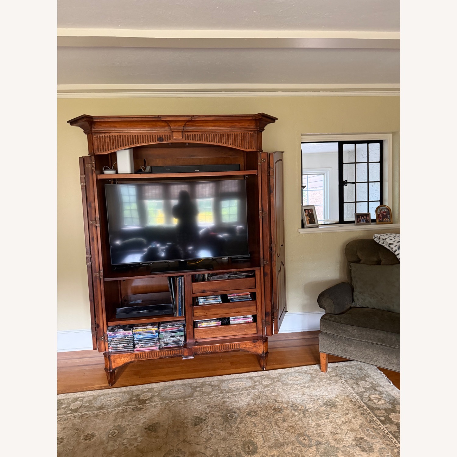 Entertainment Armoire - image-3