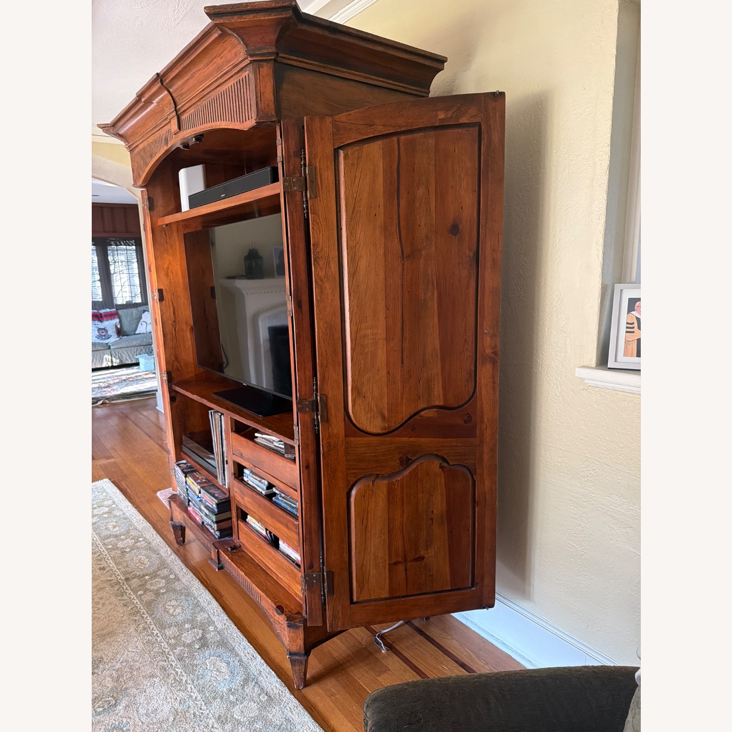 Entertainment Armoire - image-4