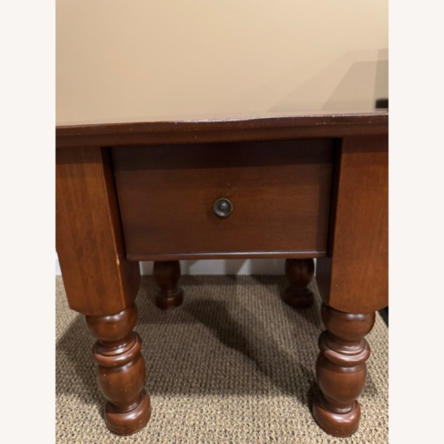 2 Pottery Barn Francisco Brown Side Tables - image-4