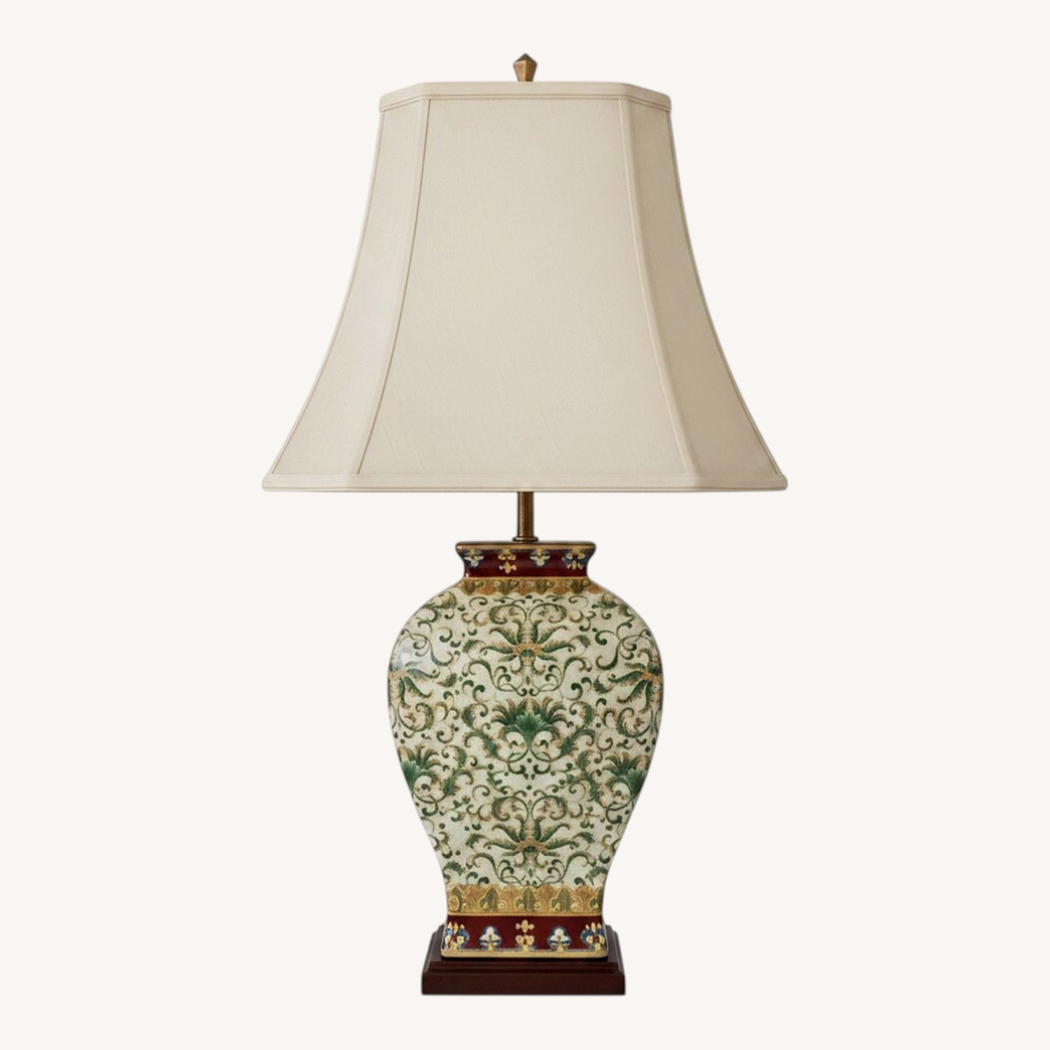 Vintage/Antique Glass Table Lamp - image-0