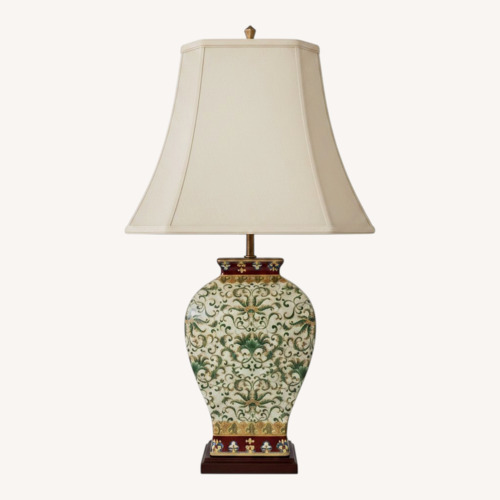 Used Vintage/Antique Glass Table Lamp for sale on AptDeco