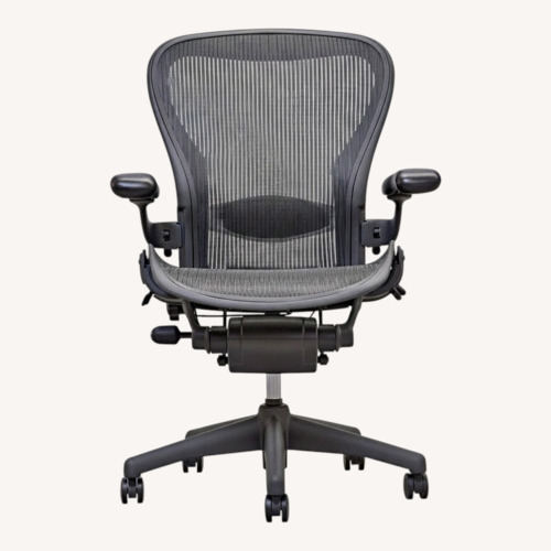 Used Herman Miller Aeron Black Office Chair for sale on AptDeco