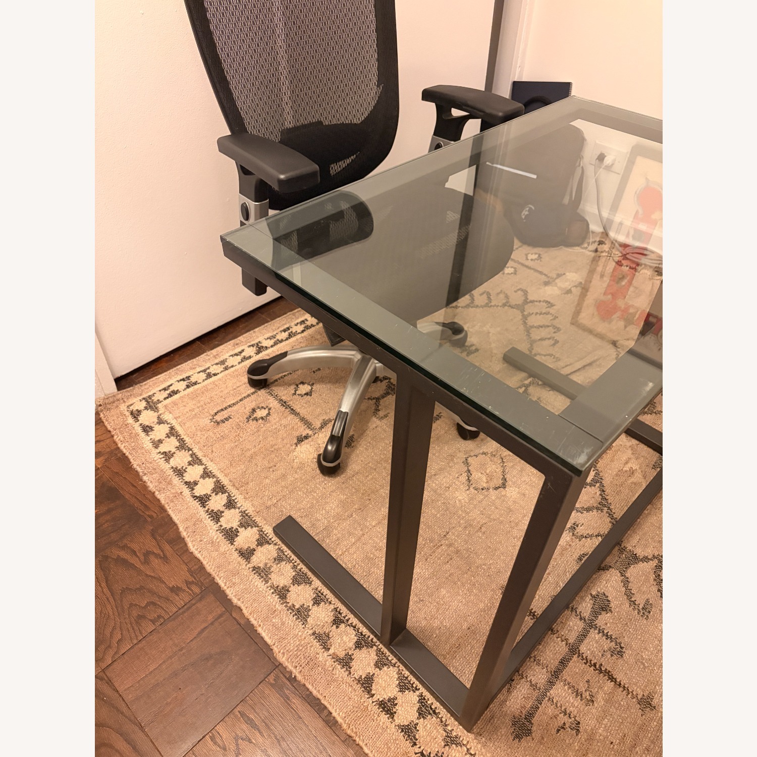 Black Metal Desk - image-3