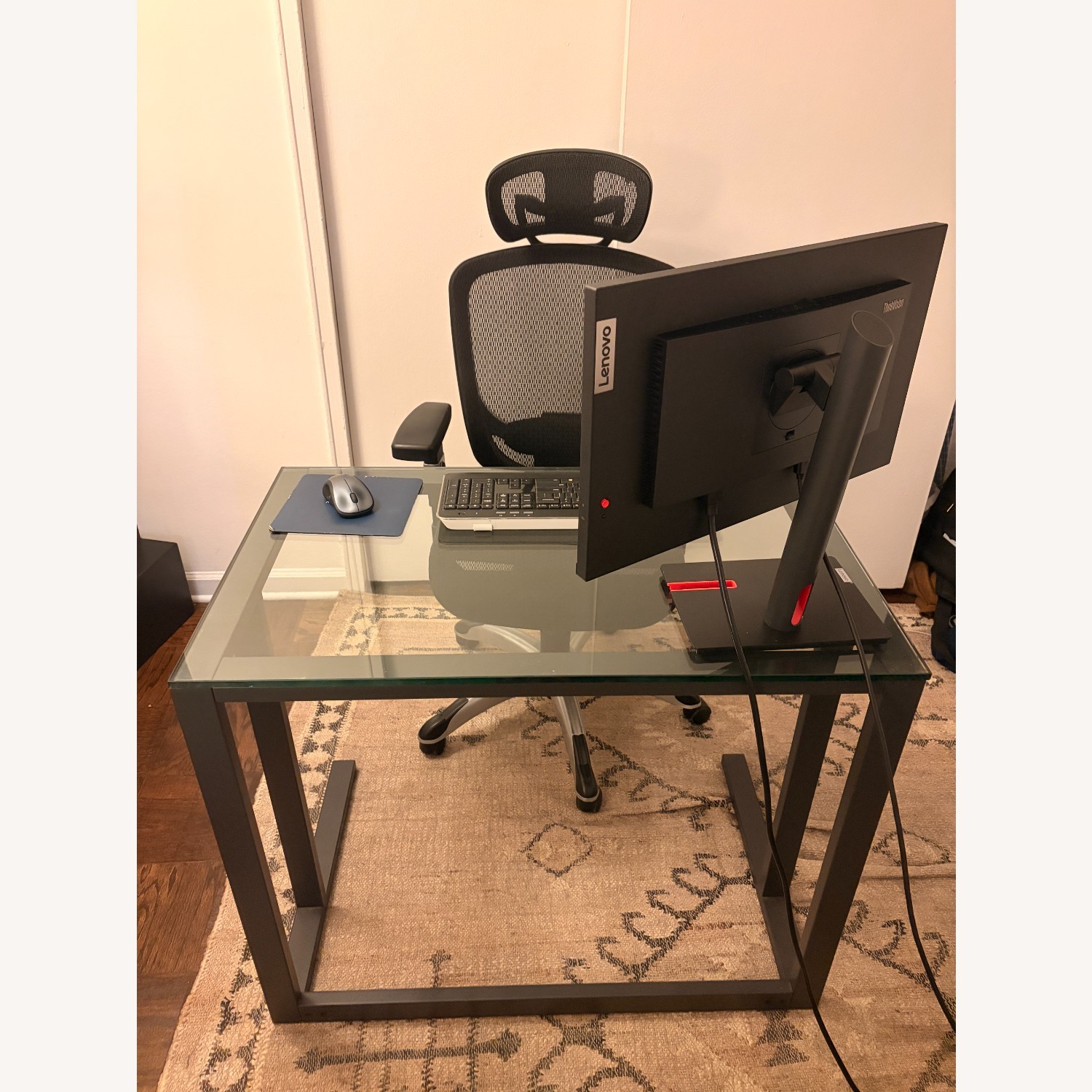 Black Metal Desk - image-2