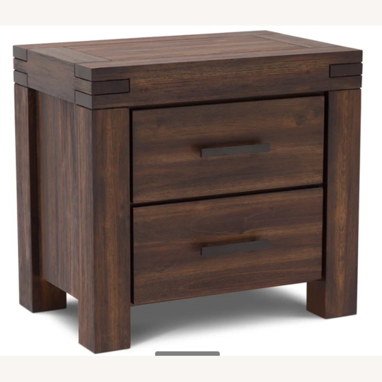 Summit Solid Dark Wood Nightstand - image-5