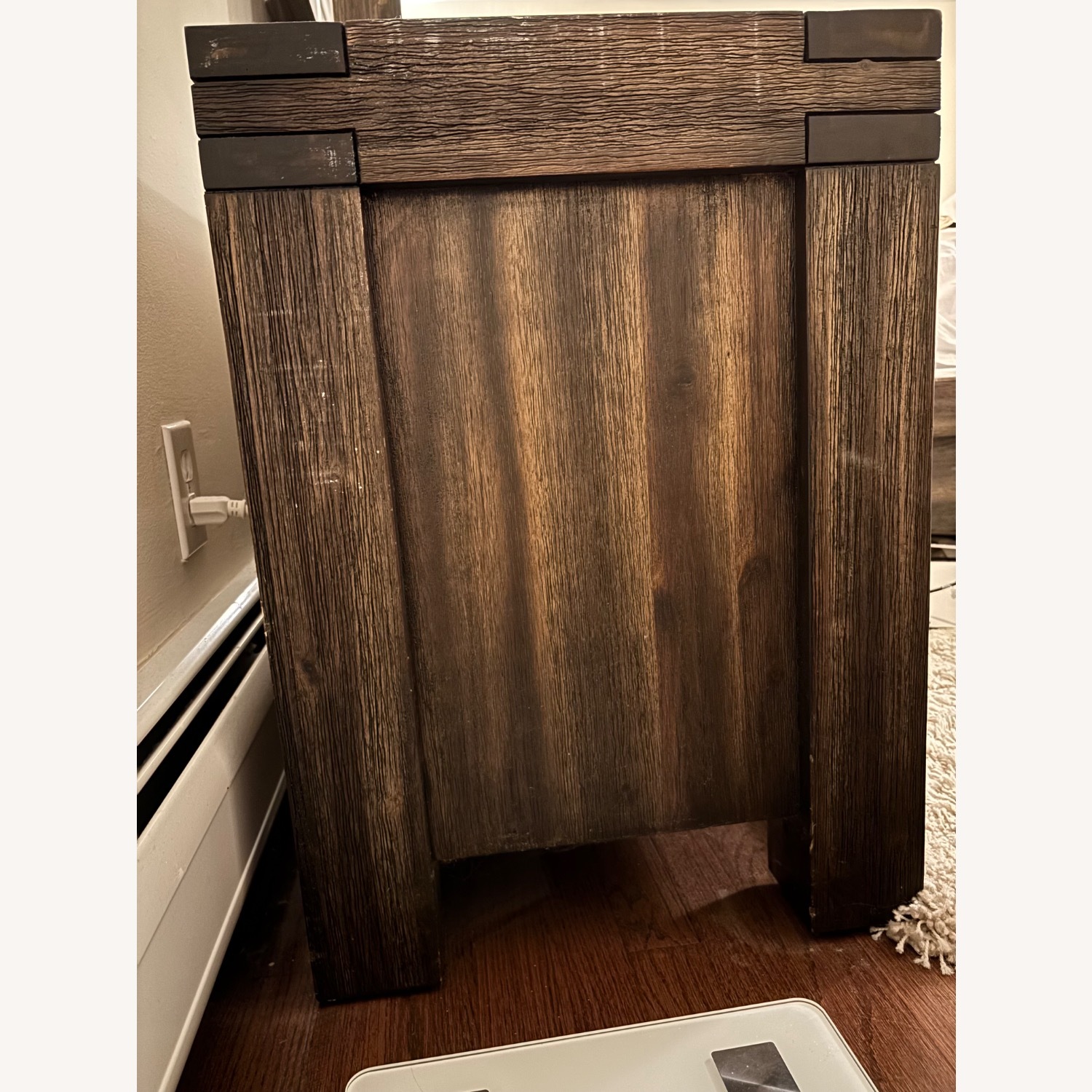 Summit Solid Dark Wood Nightstand - image-2