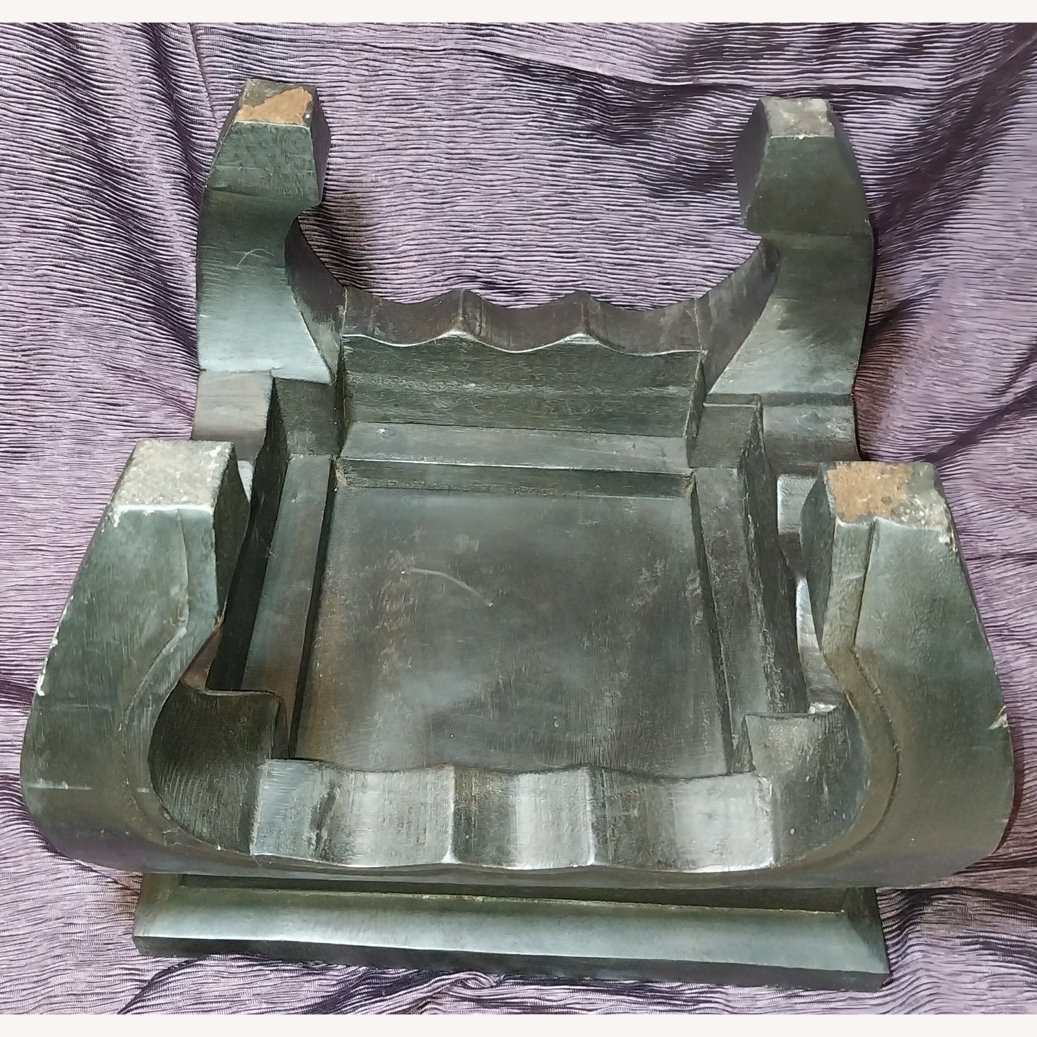 Large Asian Opium-Table Style Stand - image-12