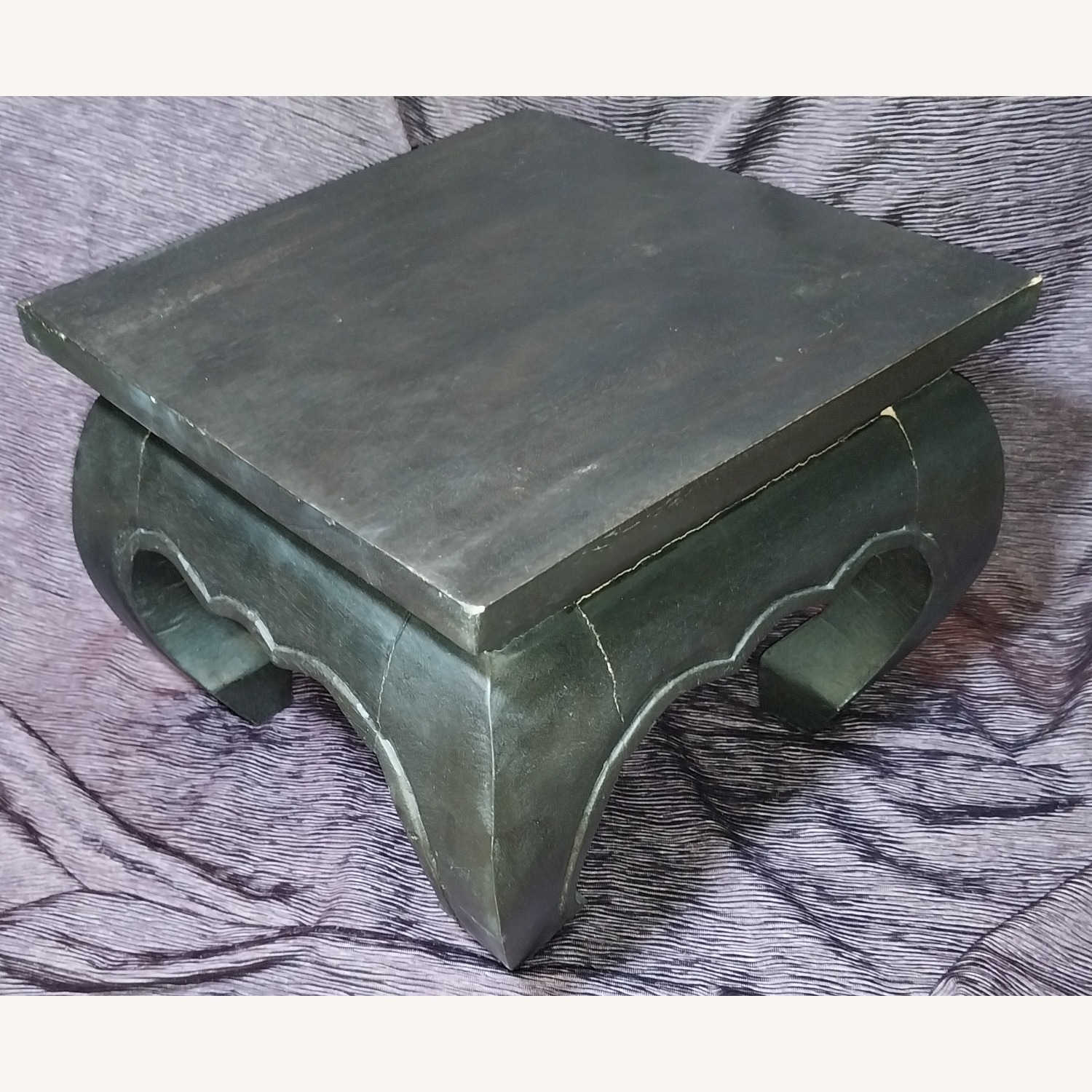 Large Asian Opium-Table Style Stand - image-5