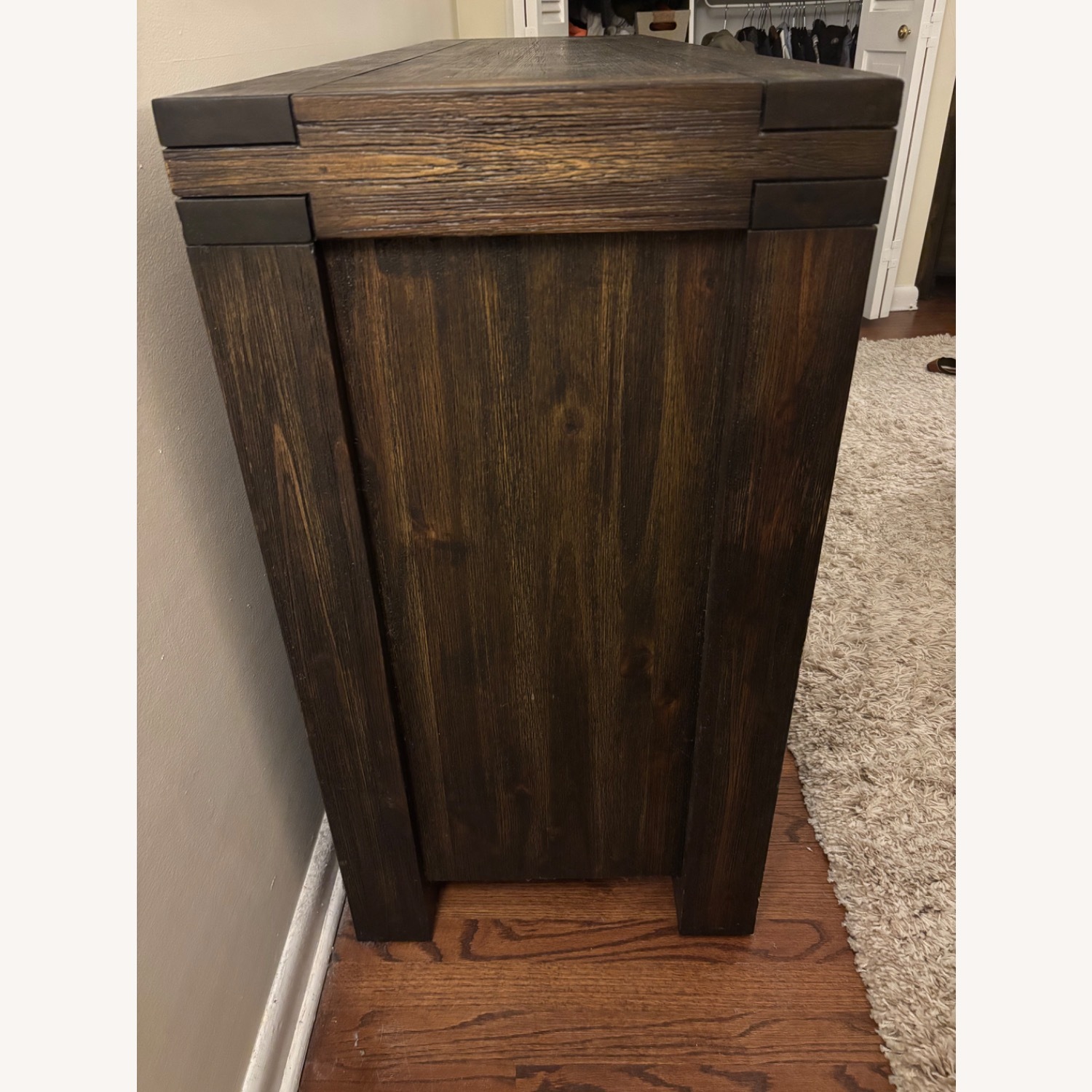 Summit Solid Dark Wood Dresser - image-2