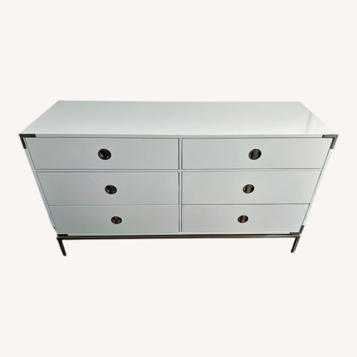 Used White Lacquer Dresser for sale on AptDeco