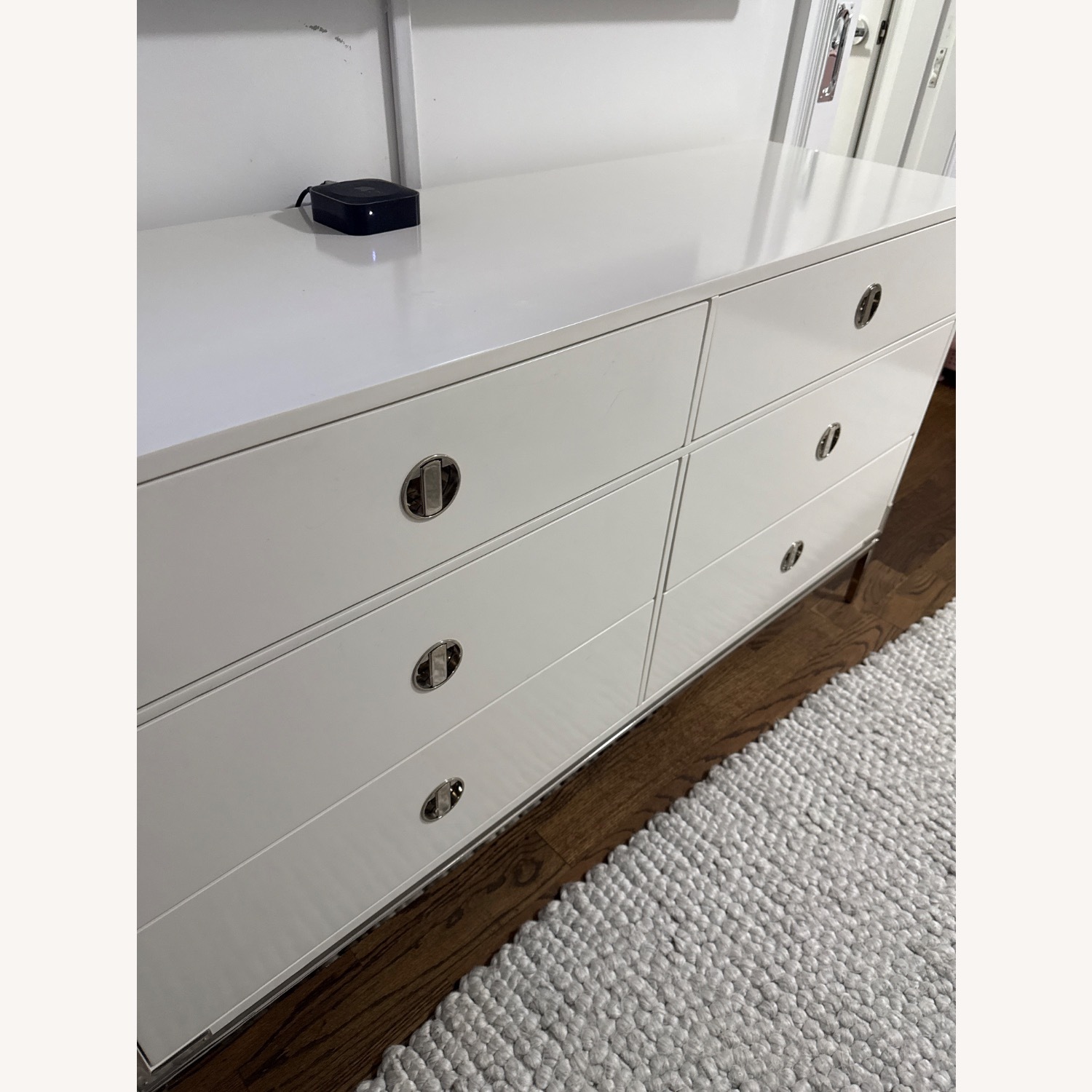 White Lacquer Dresser - image-4
