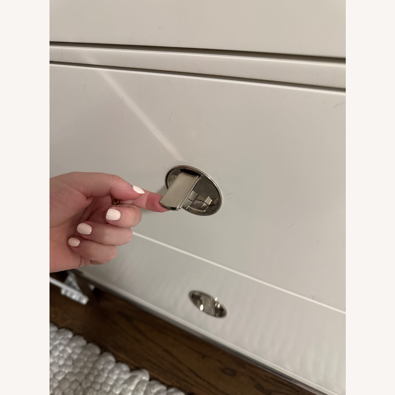 White Lacquer Dresser - image-5
